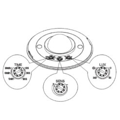 ΑΙΣΘΗΤΗΡΑΣ ΠΑΡΟΥΣΙΑΣ ΙΡ20 Φ120 H51,8 – 1-U009805