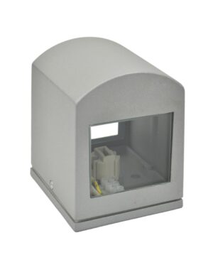 ΑΠΛΙΚΑ ΑΛΟΥΜΙΝΙΟΥ 2πλ.ΔΕΣΗΣ 1ΧG9 90X113 ΓΚΡΙ IP54 – 1-U010641