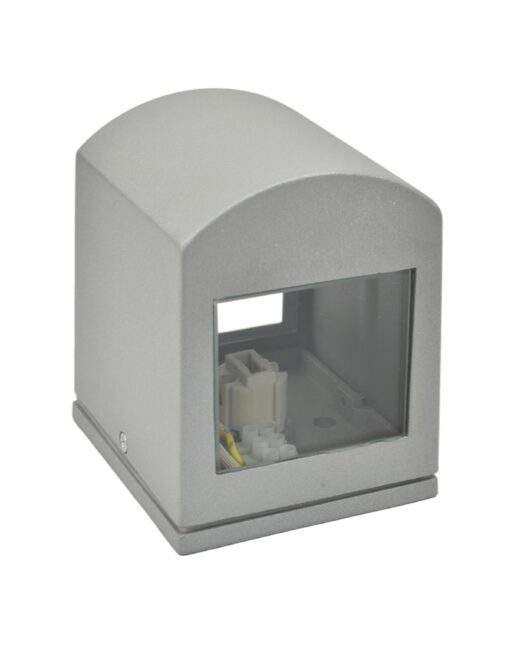 ΑΠΛΙΚΑ ΑΛΟΥΜΙΝΙΟΥ 2πλ.ΔΕΣΗΣ 1ΧG9 90X113 ΓΚΡΙ IP54 – 1-U010641