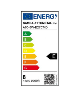 ΛΑΜΠΑ LED CROSS FILAMENT ΑΝΕΣΤΡΑΜΜΕΝΟΥ ΚΑΘΡΕΠΤΟΥ A60 8W Ε27 2700K 220-240V 1050lm 360° DIMMABLE UNIVERSE – 1-U012324
