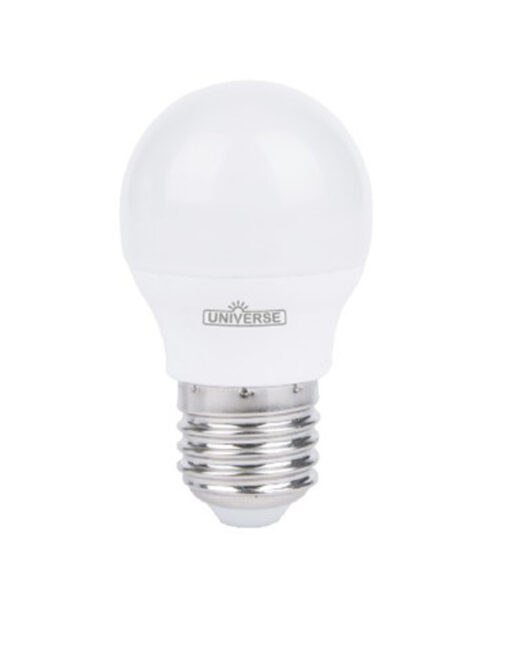 ΛΑΜΠΑ LED SMD ΣΦΑΙΡΑΚΙ G45 9W E27 4000K 220-240V 806lm/F UNIVERSE – 1-U013666