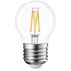 ΛΑΜΠΑ LED CROSS FILAMENT ΔΙΑΦΑΝΗ G45 6W E27 2700K 220-240V 1110lm/Β 360° UNIVERSE – 1-U013857