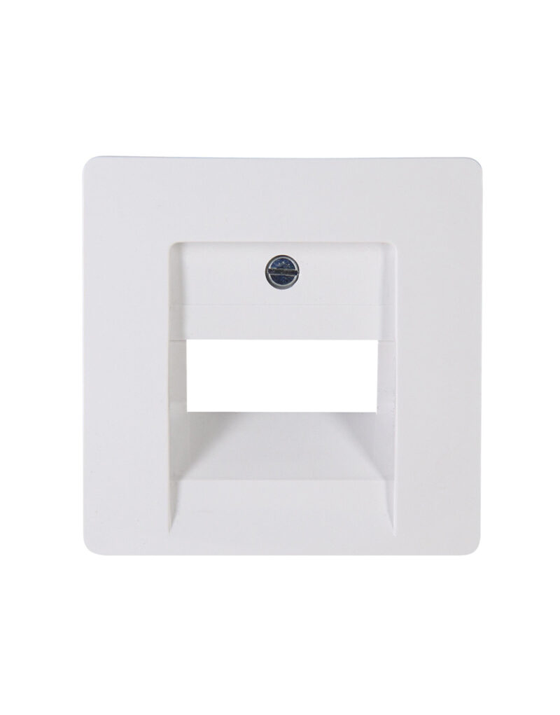 HK05 ΠΛΑΚΙΔΙΟ ΔΙΠΛΟ RJ11/RJ45 ΛΕΥΚΟ – 1-K326102004