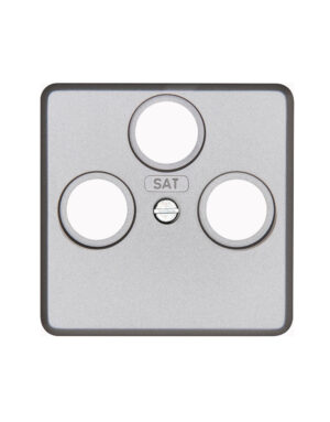 HK02 ΠΛΑΚΙΔΙΟ TV/FM/SAT STEEL – 1-K357820009