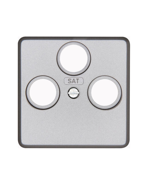 HK02 ΠΛΑΚΙΔΙΟ TV/FM/SAT STEEL – 1-K357820009