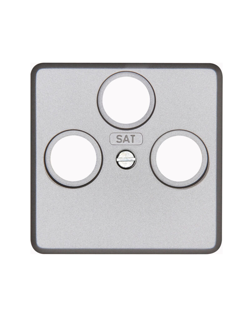 HK02 ΠΛΑΚΙΔΙΟ TV/FM/SAT STEEL – 1-K357820009