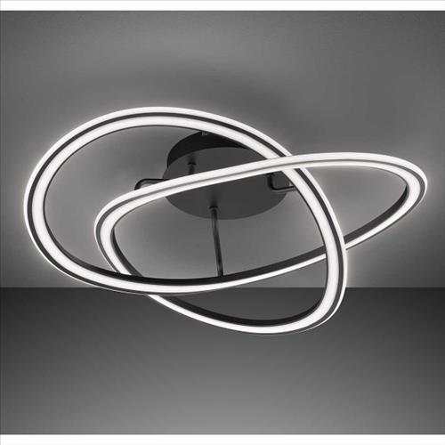 Οροφής led “Ohio” 45w 4100lm μαύρο – 10491