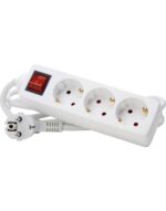 ΠΟΛΥΠΡΙΖΟ 3 ΘΕΣΕΩΝ ΜΕ ΚΑΛ. & ΔΙΑΚ. 1.4Μ ΛΕΥΚΟ KOPP – 1-K129713007