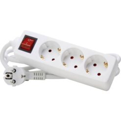 ΠΟΛΥΠΡΙΖΟ 3 ΘΕΣΕΩΝ ΜΕ ΚΑΛ. & ΔΙΑΚ. 1.4Μ ΛΕΥΚΟ KOPP – 1-K129713007