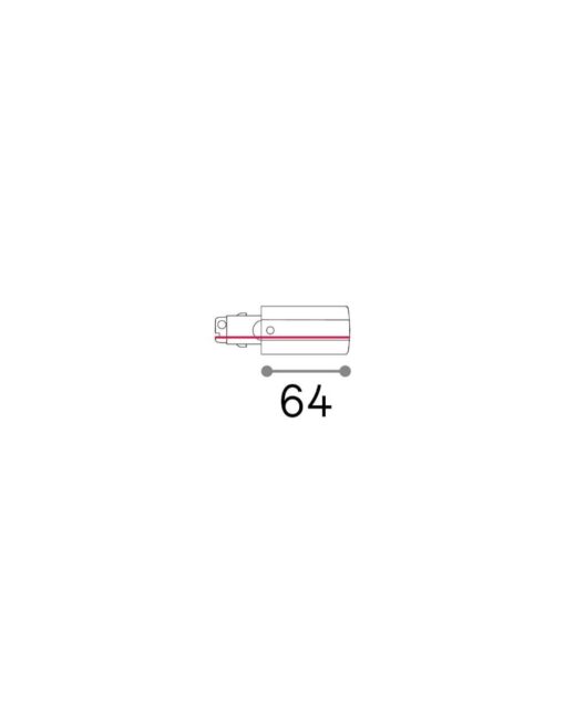 LINK 3-PHASE T.LESS MAIN CONN END RIGHT ON-OFF BK – 1-ID169606