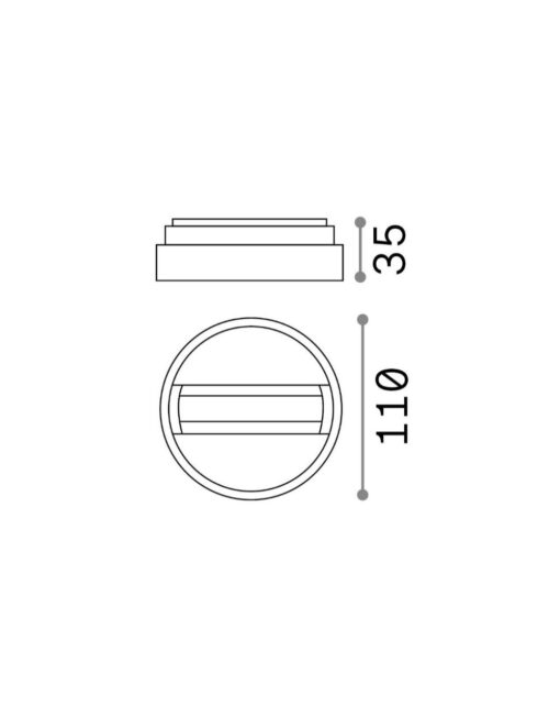 LINK 3-PHASE SINGLE CONNECTION ON-OFF WH – 1-ID170145