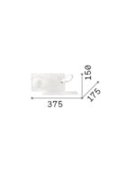 G95 MATE LED E27 8W 2700K DIMMABLE 850Lm – 1-FR17482