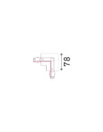 LINK 3-PHASE TRIM L-CONNECTOR RIGHT ON-OFF BK – 1-ID188102