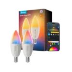 RGBWW Smart Wi-Fi LED Λάμπα Κερί Ε14 (2 pack) B600C Govee 1.SH.01.G072