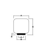 HAN LED BLACK WALL LAMP/WALL COAT RACK – 1-FR01001