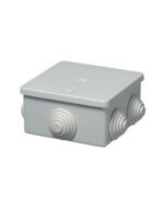 ΚΟΥΤΙ ΠΛΑΣΤ. ΣΤΕΓ. ΙΡ44 80Χ80Χ40+6ΣΤΥΠ – 2-EC400C3