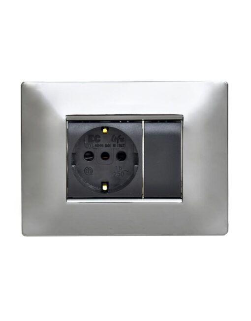 ΠΛΑΚΑ MYLIFE Q 3Μ ΧΡΩΜΙΟ – 2-ECL2883CR