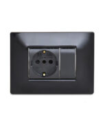 ΠΛΑΚΑ MYLIFE Q 3Μ ΜΑΥΡΟ – 2-ECL2883N
