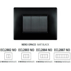ΠΛΑΚΑ MYLIFE Q 3Μ ΜΑΥΡΟ – 2-ECL2883N