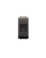 ΑΝΘΡΑΚΙ ΠΡΙΖΑ RJ45 CAT6 UTP – 2-ECL4087