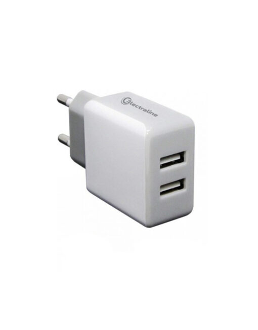 ΑΝΤΑΠΤΟΡΑΣ ΦΟΡΤΙΣΗΣ 2ΧUSB (3.4A) ELECTRALINE – 2-EL70062