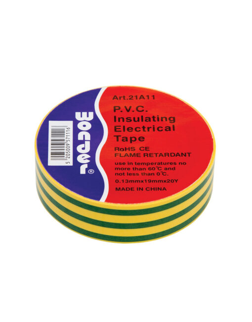 ΜΟΝΩΤΙΚΗ ΤΑΙΝΙΑ ΚΙΤΡΙΝΟ-ΠΡΑΣΙΝΟ 0,13x19mm x20Y WONDER – 2-GR150002