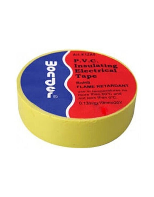 ΜΟΝΩΤΙΚΗ ΤΑΙΝΙΑ ΚΙΤΡΙΝΗ 0,13x19mm x20Y WONDER – 2-GR150007