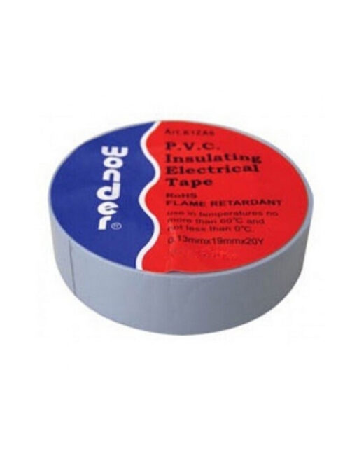 ΜΟΝΩΤΙΚΗ ΤΑΙΝΙΑ ΓΚΡΙ 0,13x19mm x20Y WONDER – 2-GR150009