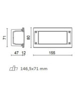 INVITING T/LAMP WHITE 6W 2700K-4800K – 1-FR57312