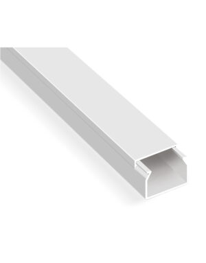 Κανάλι αυτοκόλλητο PVC λευκό 25Χ16  MUTLUSAN – 2-MTSMA2516