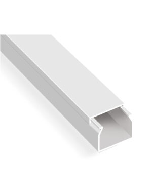 Κανάλι αυτοκόλλητο PVC λευκό 80Χ40  MUTLUSAN – 2-MTSMA8040