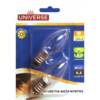 ΛΑΜΠΑ LED ΝΥΚΤΟΣ 0,5W E14 3000K 220-240V UNIVERSE X2ΤΕΜ – 2-U002103