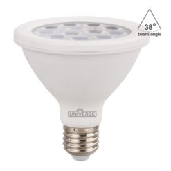 ΛΑΜΠΑ LED SMD PAR30 12W E27 3000K 220-240V 1050lm 38° IP65 UNIVERSE – 2-U003285