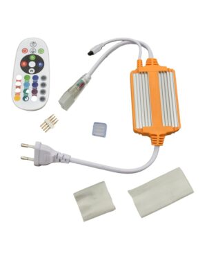A FLAT REMOTE CONTROLLER RGB 50Μ ME ΘΕΡΜΟΣΥΣΤΕΛΟΜΕΝΟ 7cm ΜΕ ΤΕΡΜΑΤΙΚΗ ΤΑΠΑ ΤΑΠΑ UNIVERSE – 2-U004275