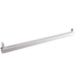 ΦΩΤΙΣΤΙΚΟ ΣΚΑΦΑΚΙ ΑΛΟΥΜΙΝΙΟΥ SLIM 153CM ΓΙΑ ΜΙΑ ‘H ΔΥΟ ΛΑΜΠΕΣ LED Τ8 24W UNIVERSE – 2-U004985