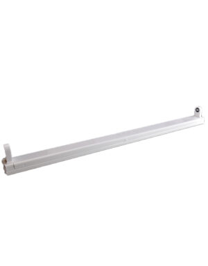 ΦΩΤΙΣΤΙΚΟ ΣΚΑΦΑΚΙ ΑΛΟΥΜΙΝΙΟΥ SLIM 153CM ΓΙΑ ΜΙΑ ‘H ΔΥΟ ΛΑΜΠΕΣ LED Τ8 24W UNIVERSE – 2-U004985