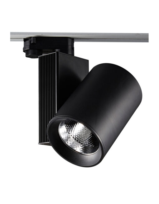 ΦΩΤΙΣΤΙΚΟ ΣΠΟΤ ΡΑΓΑΣ 20W 2700K 1800lm 38° ΜΑΥΡΟ ΜΕ 3Φ ΑΝΤΑΠΤΟΡΑ UNIVERSE – 2-U005487