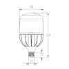 ΛΑΜΠΑ LED T6 36W E27 4000K 100-240V 3600lm 270° UNIVERSE – 2-U006033