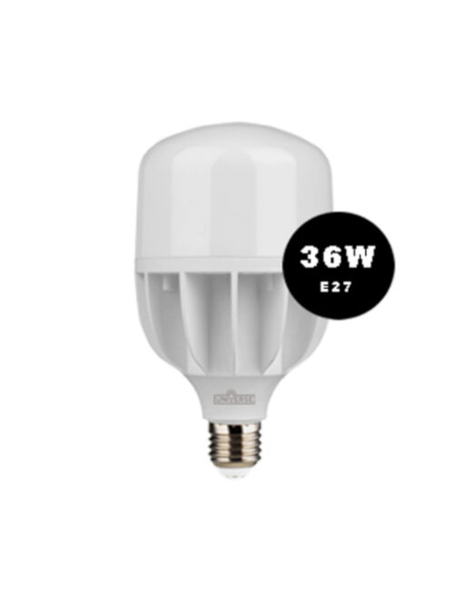 ΛΑΜΠΑ LED T6 36W E27 4000K 100-240V 3600lm 270° UNIVERSE – 2-U006033