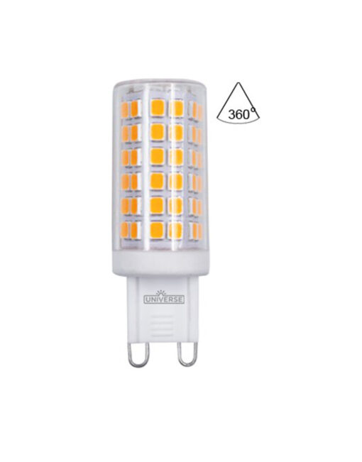 ΛΑΜΠA LED SMD G9 10W 3000K 220-240V 1000lm UNIVERSE – 2-U006422
