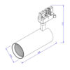 ΦΩΤΙΣΤΙΚΟ ΣΠΟΤ ΡΑΓΑΣ 20W 4000K 1800lm 38° ΛΕΥΚΟ ΜΕ 3Φ ΑΝΤΑΠΤΟΡΑ UNIVERSE – 2-U006514