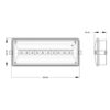 ΦΩΤΙΣΤΙΚΟ LED SMD 5W 6500Κ 230V ΕΠΑΝΑΦΟΡΤΙΖΟΜΕΝΟ ΜΕ ΜΠΑΤΑΡΙΑ Li-ion ΣΥΝΕΧΟΥΣ & ΜΗ ΣΥΝΕΧΟΥΣ ΛΕΙΤΟΥΡΓΙΑΣ UNIVERSE – 2-U007498