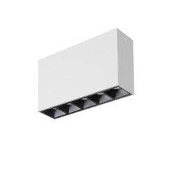 ΣΠΟΤ ΕΞΩΤΕΡΙΚΟ ΟΡΟΦΗΣ LED 140x37mm 10W 3000K 1000lm 45° AC220-240V ΛΕΥΚΟ ΜΕ ΜΑΥΡΟ ΑΝΑΚΛΑΣΤΗΡΑ UNIVERSE – 2-U008716