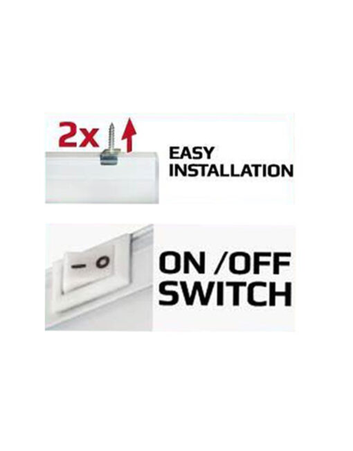 ΦΩΤΙΣΤΙΚΟ LED Τ5 14W 117CM CCT TUNABLE 3000/4000K 230V 1260 lm ΜΕ ΚΑΛΩΔΙΟ 1Μ ΚΑΙ ΔΙΑΚΟΠΤΗ UNIVERSE – 2-U008761