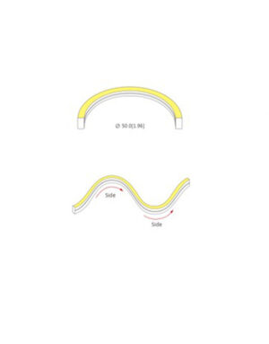 ROUND NEON FLEX LED TAINIA 9W MAGENTA 220-240V 1150lm 330° IP65 DIMMABLE UNIVERSE – 2-U008785