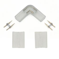 A FLAT ΣΥΝΔΕΣΜΟΣ L 2ΚΑΛΩΔΙΩΝ ΓΙΑ TAINIA LED MONOCROME UNIVERSE – 2-U009287
