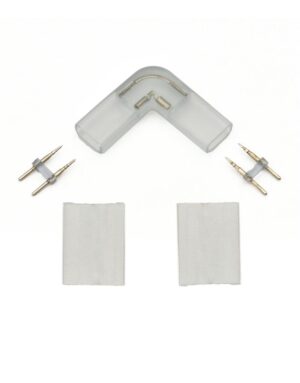 A FLAT ΣΥΝΔΕΣΜΟΣ L 2ΚΑΛΩΔΙΩΝ ΓΙΑ TAINIA LED MONOCROME UNIVERSE – 2-U009287