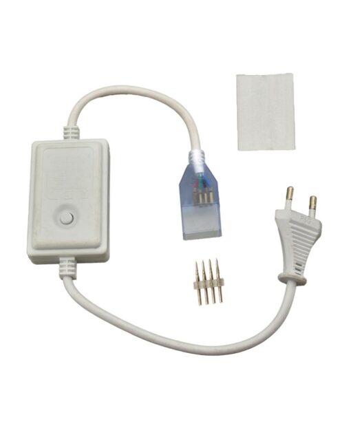 DOME NEON MANUAL CONTROLLER RGB 50Μ ΜΕ ΘΕΡΜΟΣΥΣΤΕΛΟΜΕΝΟ 7cm ΚΑΙ ΤΕΡΜΑΤΙΚΗ ΤΑΠΑ UNIVERSE – 2-U009416