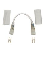 SQUARE NEON ΣΥΝΔΕΣΜΟΣ ΜΕ ΚΑΛΩΔΙΟ 2ΚΑΛΩΔΙΩΝ ΓΙΑ ΤΑΙΝΙΑ MONOCROME UNIVERSE – 2-U009645