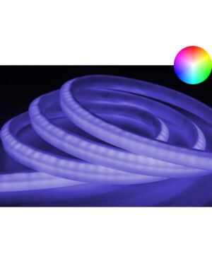 CUBE NEON FLEX LED TAINIA 22W RGB 24V 220° IP65 DIMMABLE 5M UNIVERSE – 2-U009737